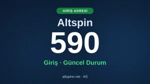 Altspin590 Giriş Adresi