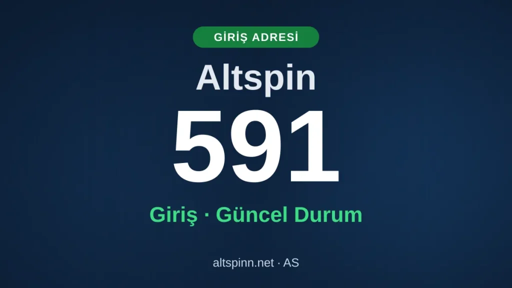 Altspin591 Giriş Adresi